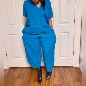 Bryan Walker Linen Shirt and Pant Set